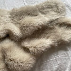 Zara faux fur scarf